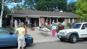 July garage sale